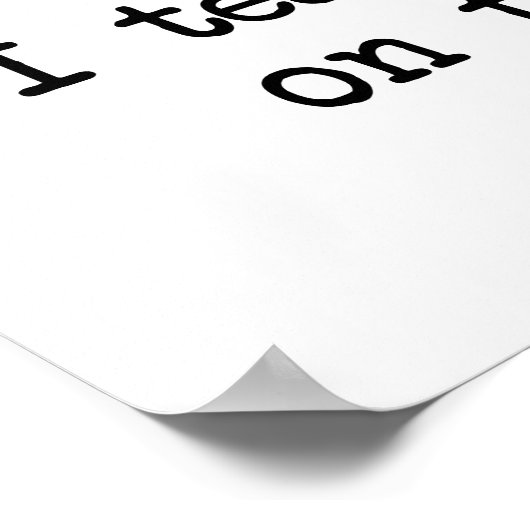 Het zal op het examen zijn poster (Hoek)