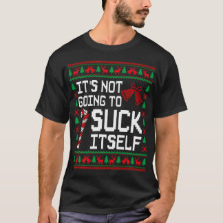 Het zal zichzelf niet opzuigen van raar lelijk Sno T-shirt