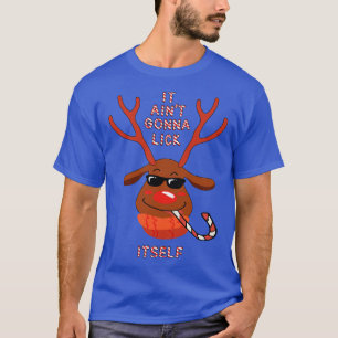 Het zal zijn verf likken t-shirt