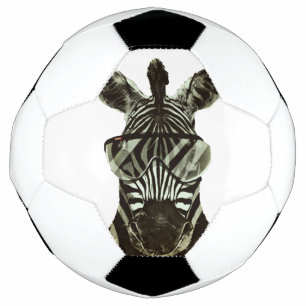 Het Zebra van Hipster Voetbal