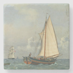 Het Zee, 1831 Stenen Onderzetter