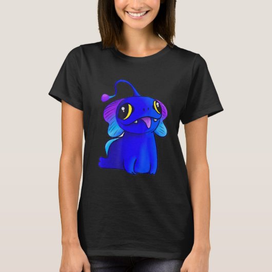 Het Zee Beast Blue T-shirt (Voorkant)