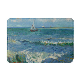 Het Zee bij Les Saintes Maries de la Mer Van Gog Badmat
