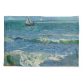 Het Zee bij Les Saintes Maries de la Mer | Van Gog Kussensloop (Achterkant)