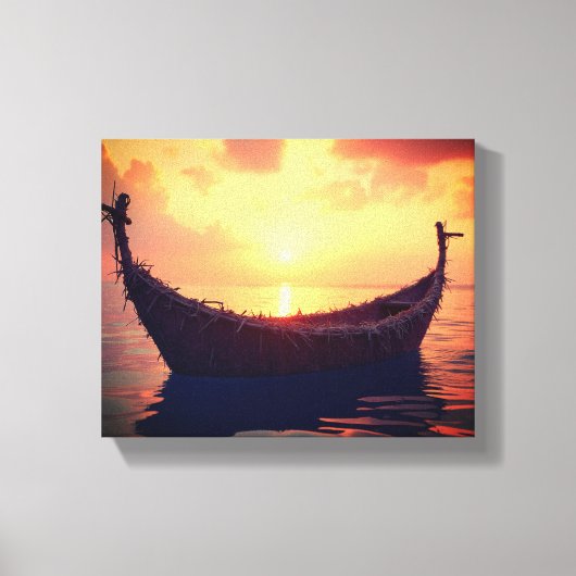 Het Zee canvas Afdruk (Voorkant)