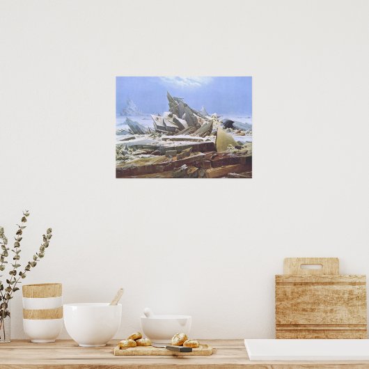 Het Zee Ice Poster (Keuken)