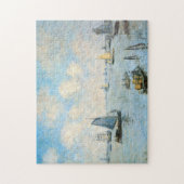 Het Zee in Amsterdam Monet Fine Art Legpuzzel (Verticaal)