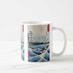Het zee in de provincie Satta Suruga door Ando, Hi Koffiemok