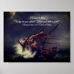 Het Zee kalmeren Poster