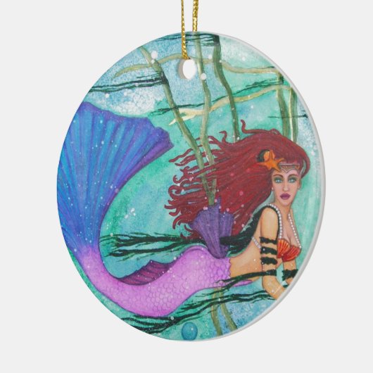 Het Zee Keramisch Ornament (Links)