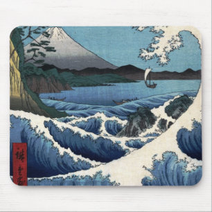 Het Zee Satta in de provincie Suruga, Hiroshige Muismat