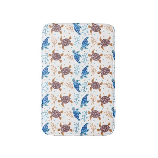 Het Zee schildpad Badmat (Voorkant Verticaal)