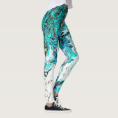 Het Zee van de Rushing..... Leggings (Rechts)