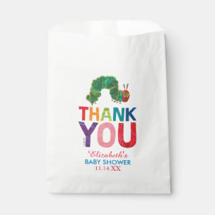 Het zeer hongerige rups Baby shower dank je Bedankzakje
