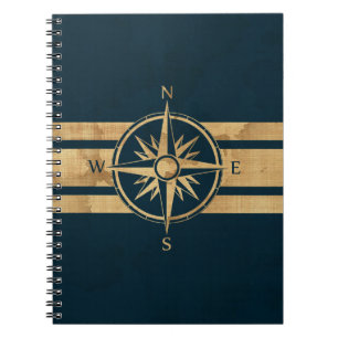 Het zeevaart Kompas van de Ontdekkingsreiziger Notitieboek