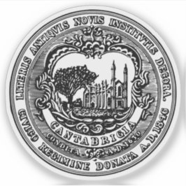 Het zegel van Cambridge, Massachusetts Sticker