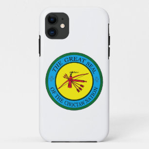Het zegel van de Choctaw Nation of Oklahoma iPhone 11 Hoesje