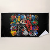 Het Zelfmoordplein | Gestormde Avatars Strandlaken (Voorkant)