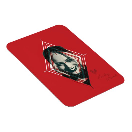 Het Zelfmoordplein | Harley Quinn Diamond Target Magneet (Rechterzijde)