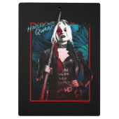 Het Zelfmoordplein | Harley Quinn en Green Ferns Klembord (Achterkant)