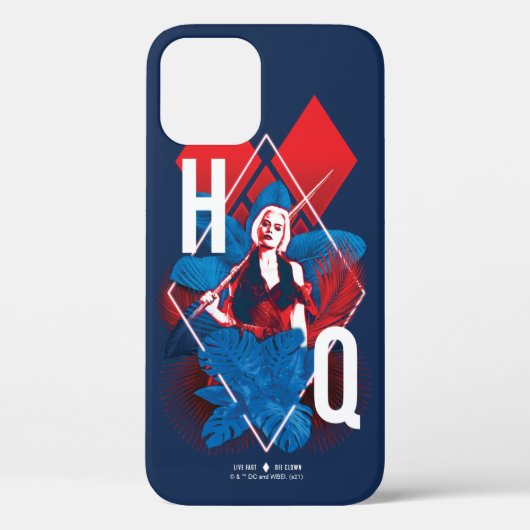 Het Zelfmoordplein | Harley Quinn Fern & Diamonds Case-Mate iPhone Case (Achterkant)