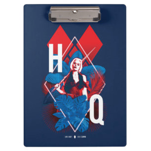 Het Zelfmoordplein Harley Quinn Fern & Diamonds Klembord