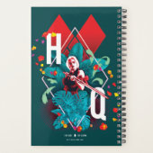 Het Zelfmoordplein | Harley Quinn Floral Diamond Planner (Achterkant)