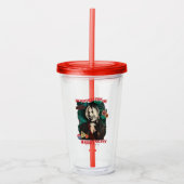 Het Zelfmoordplein | Harley Quinn Winking Acryl Drinkbeker (Voorkant)
