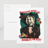 Het Zelfmoordplein | Harley Quinn Winking Briefkaart (Voorkant / Achterkant)