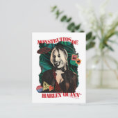 Het Zelfmoordplein | Harley Quinn Winking Briefkaart (Staand voorkant)