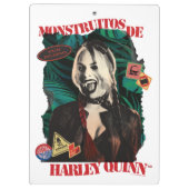 Het Zelfmoordplein | Harley Quinn Winking Klembord (Achterkant)