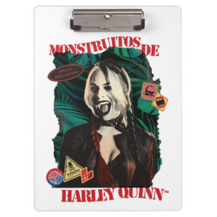 Het Zelfmoordplein Harley Quinn Winking Klembord