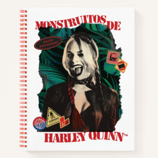 Het Zelfmoordplein | Harley Quinn Winking Notitieboek