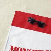 Het Zelfmoordplein | Harley Quinn Winking Strandlaken (In situ)