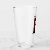 Het Zelfmoordplein | Portret Harley Quinn Red Fern Glas (Rechts)