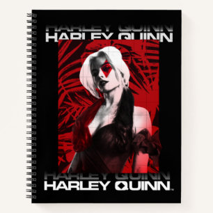 Het Zelfmoordplein Portret Harley Quinn Red Fern Notitieboek