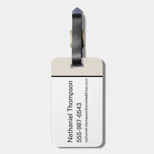 Het Zelfmoordplein | Retronet met Harley Quinn Bagagelabel (Achterkant verticaal)