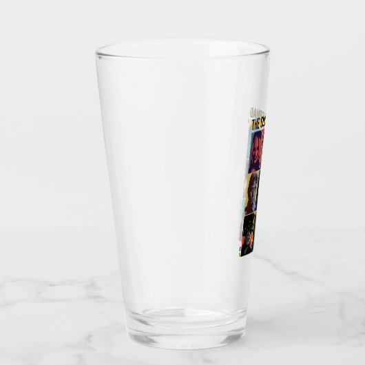 Het Zelfmoordplein | Retronet met Harley Quinn Glas (Rechts)