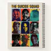 Het Zelfmoordplein | Retronet met Harley Quinn Notitieboek (Achterkant)