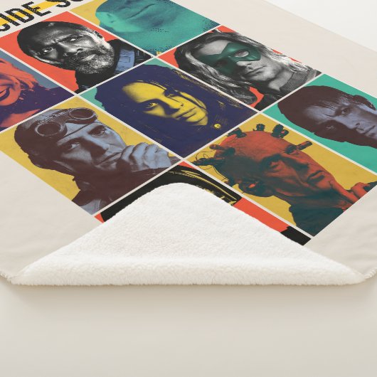 Het Zelfmoordplein | Retronet met Harley Quinn Sherpa Deken (3/4)