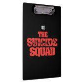 Het Zelfmoordplein | Rode en zwarte Logo Klembord (Rechts)