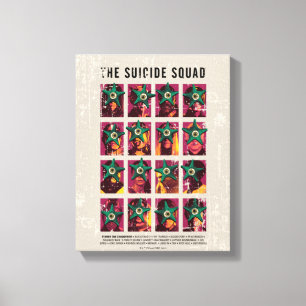 Het Zelfmoordplein Starro Squad Edition Canvas Afdruk