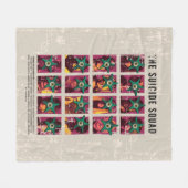 Het Zelfmoordplein | Starro Squad Edition Fleece Deken (Voorkant (Horizontaal))