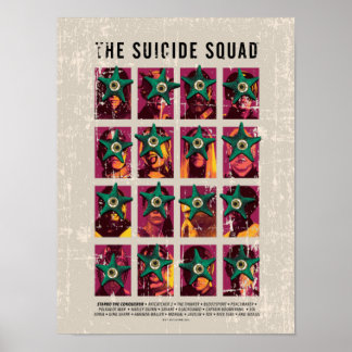 Het Zelfmoordplein | Starro Squad Edition Poster