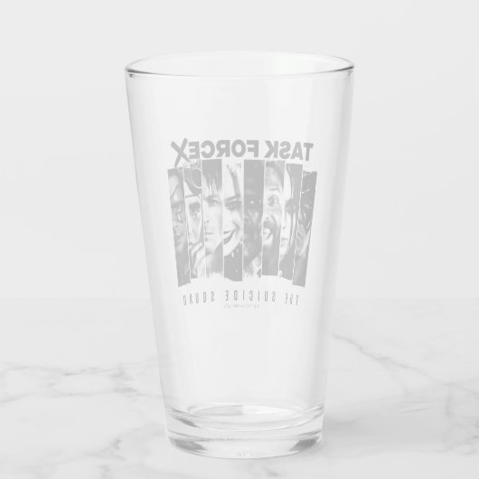 Het Zelfmoordplein | Task Force X Glas (Achterkant)