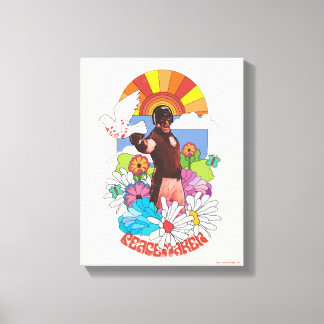 Het Zelfmoordplein | Vreemdelingenbloemen en zonne Canvas Afdruk