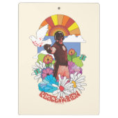 Het Zelfmoordplein | Vreemdelingenbloemen en zonne Klembord (Achterkant)