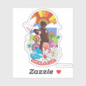 Het Zelfmoordplein | Vreemdelingenbloemen en zonne Sticker (Vel)