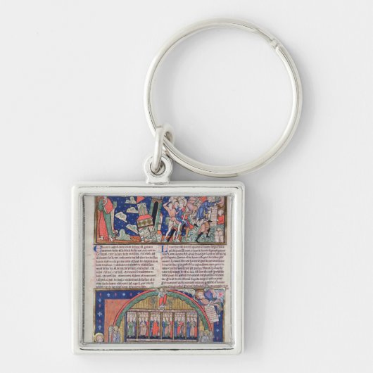 Het zesde zegel sleutelhanger (Voorkant)