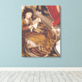 Het zeven heiligdom canvas afdruk (Insitu (Houten vloer))